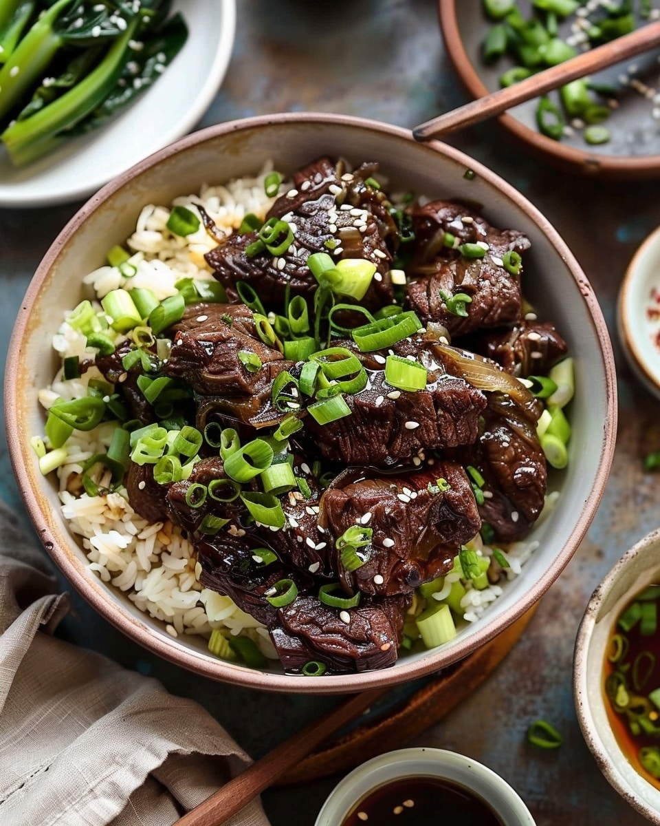 Meltingly Tender Ginger & Soy Braised Beef