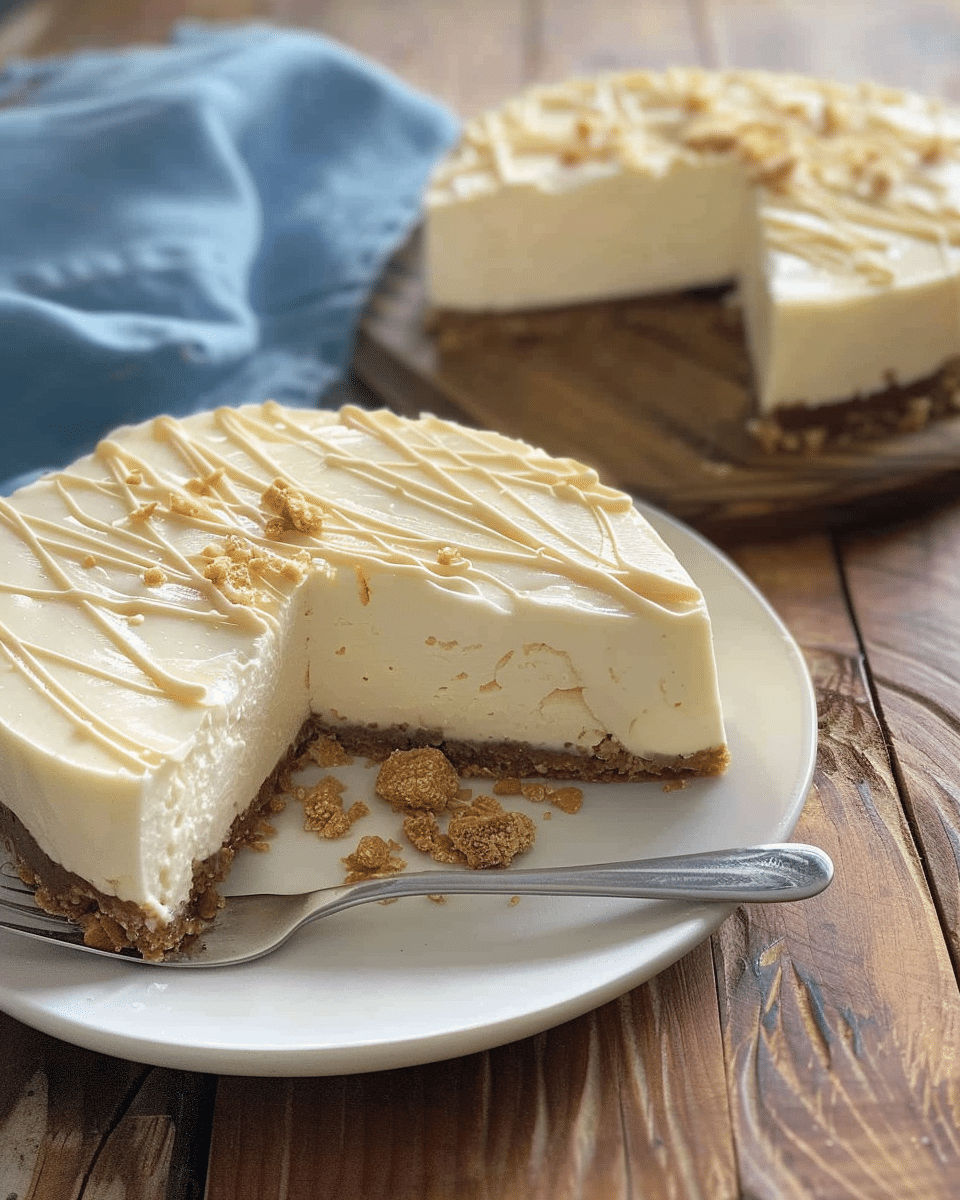 Milky Bar No-Bake Cheesecake