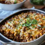 Mince, Macaroni & Bean Casserole