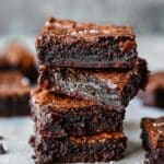 One Bowl Brownies