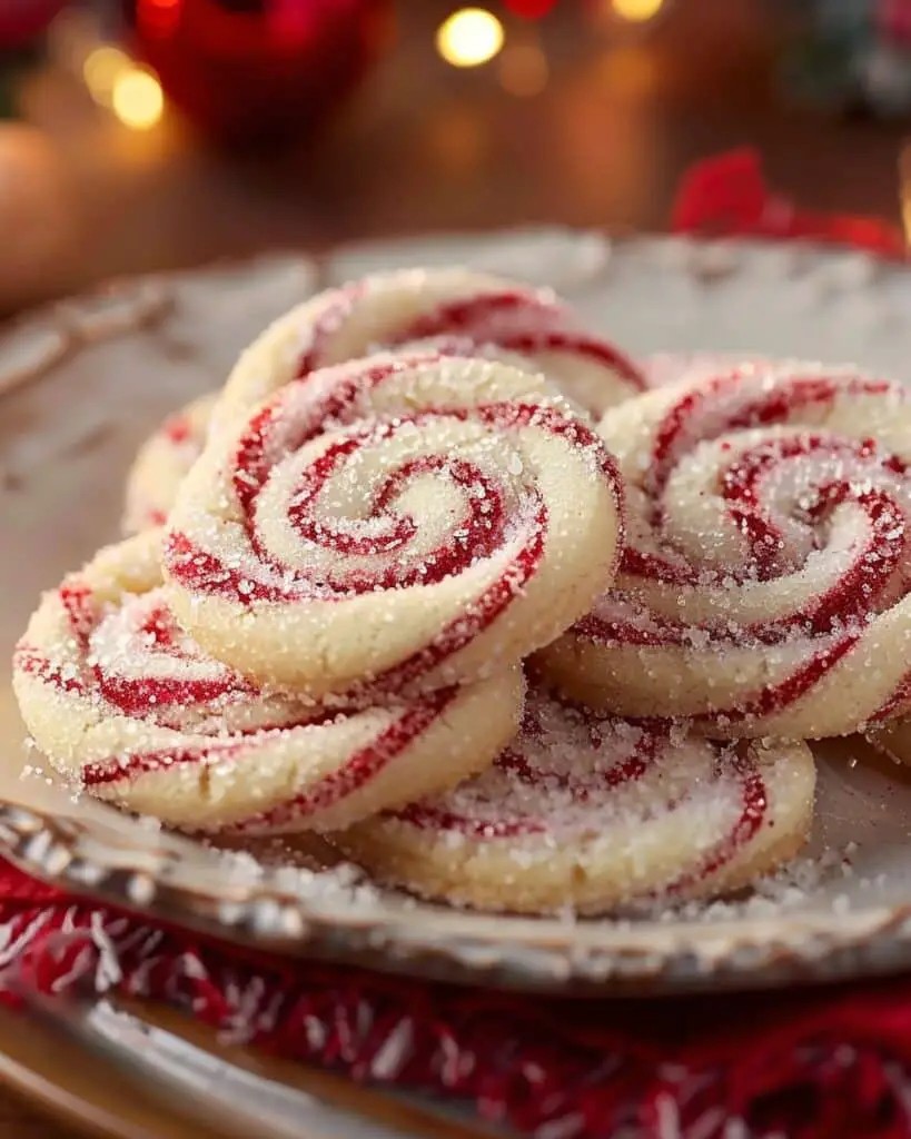Peppermint Swirl Cookies