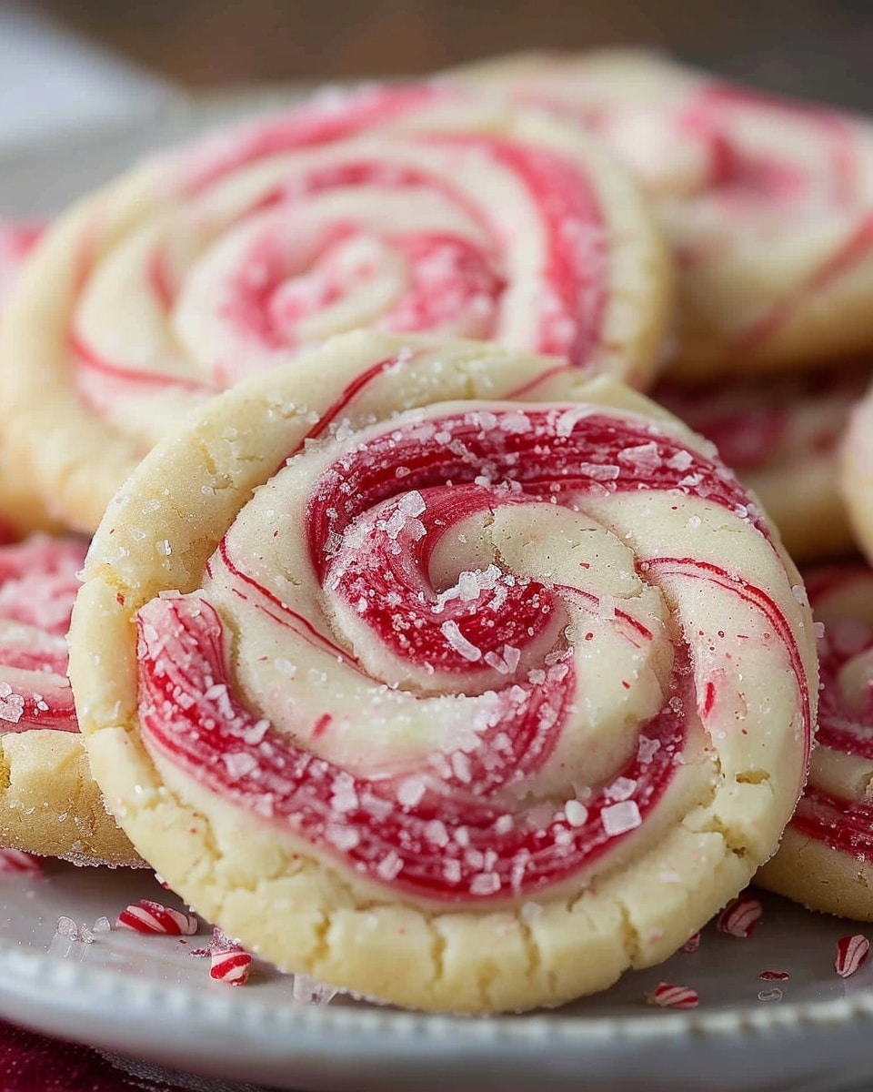 The Best Peppermint Swirl Cookies