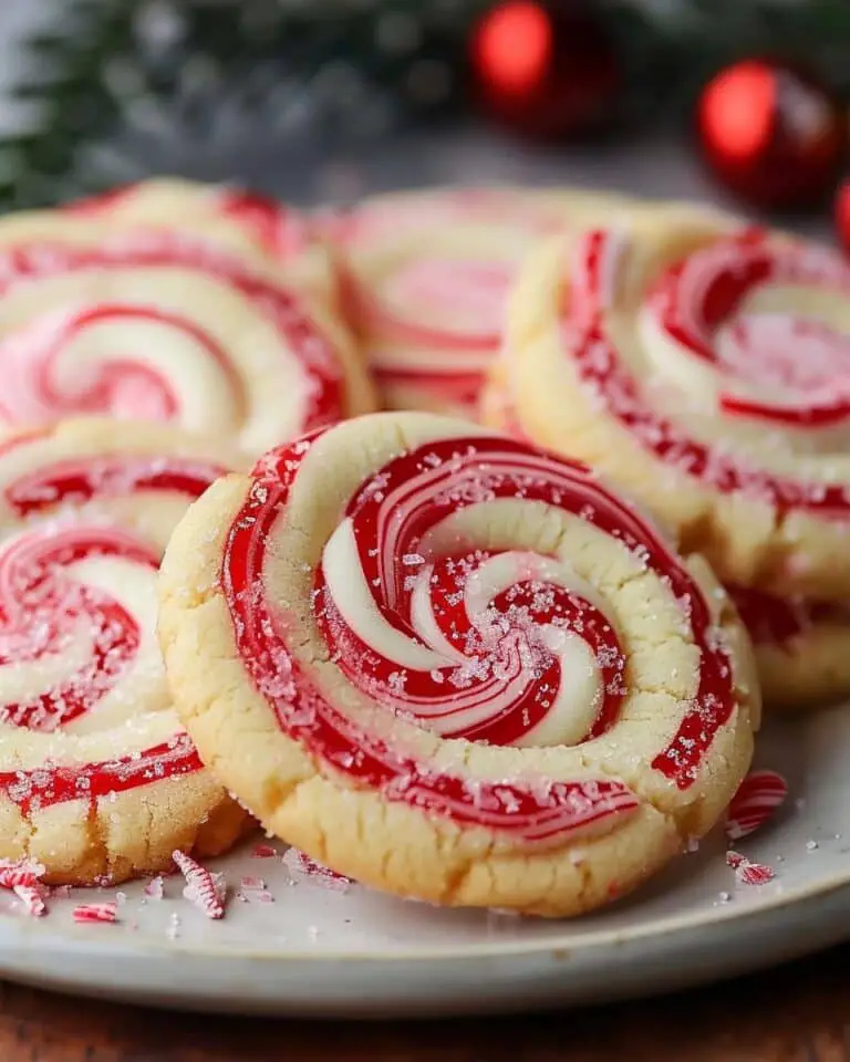 The Best Peppermint Swirl Cookies