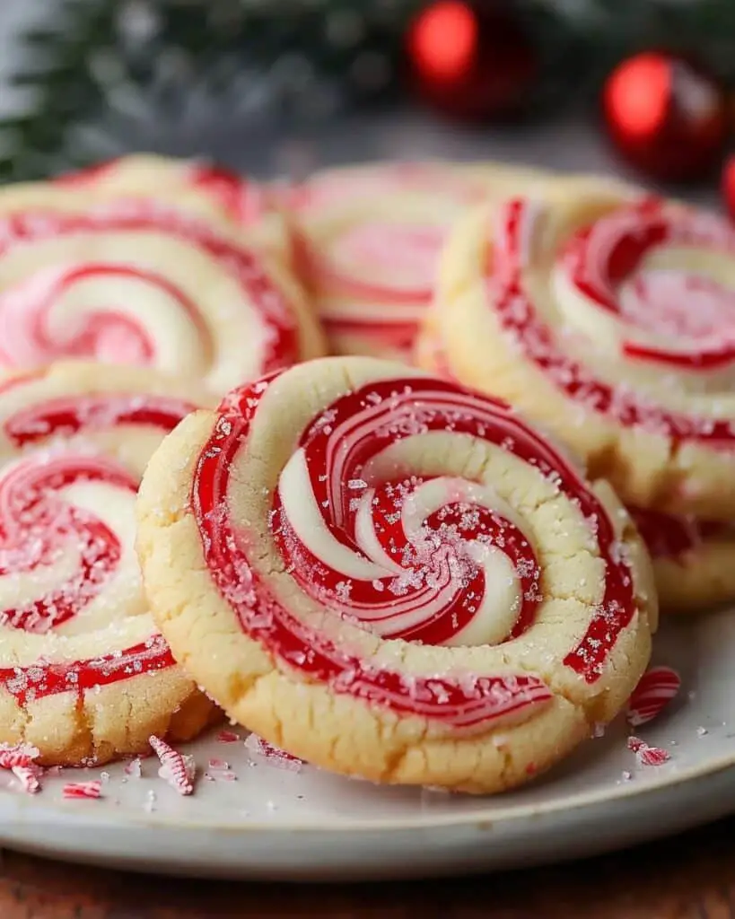 The Best Peppermint Swirl Cookies