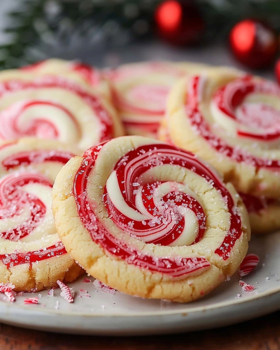 The Best Peppermint Swirl Cookies