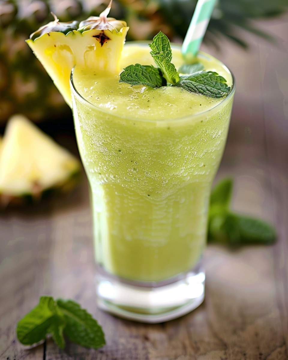 Pineapple Mint Smoothie