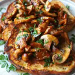 Savory French Toast with Chanterelles