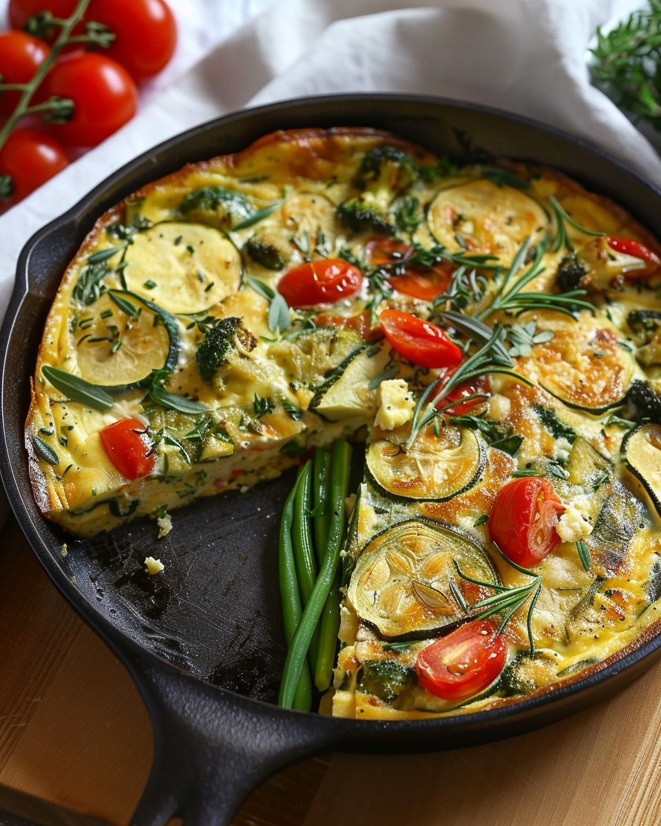 Savory Winter Vegetable Frittata Recipe