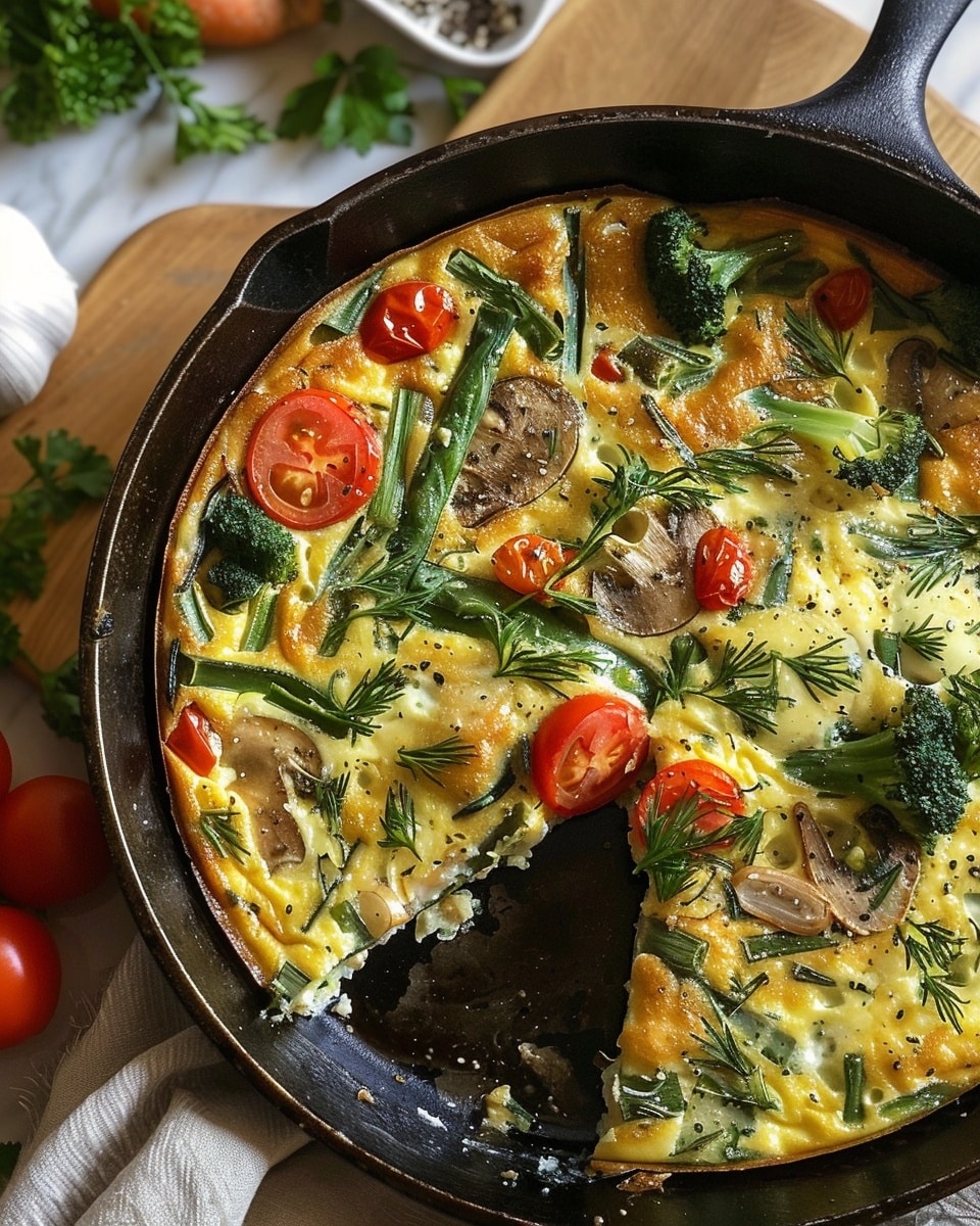 Savory Winter Vegetable Frittata Recipe