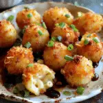 Smoked Gouda Mac + Cheese Poppers