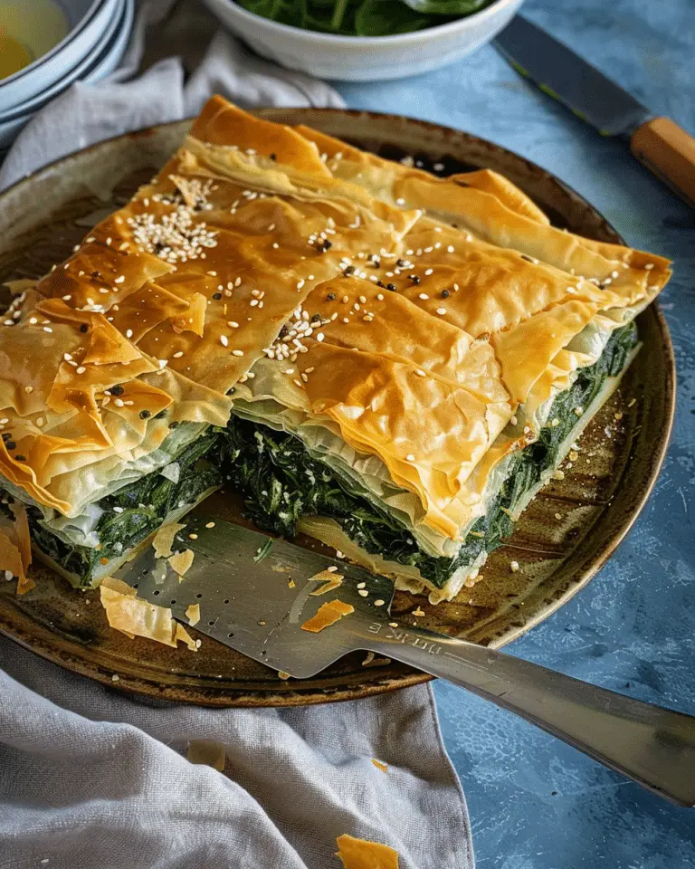 Spinach Filo Pie