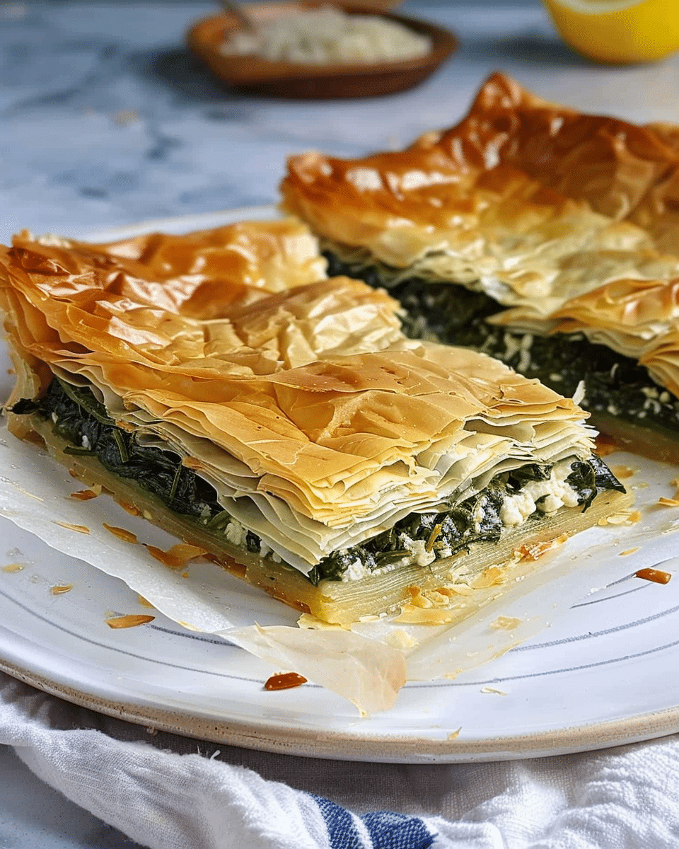 Spinach Filo Pie