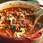 Sweet & Spicy Hamburger Soup