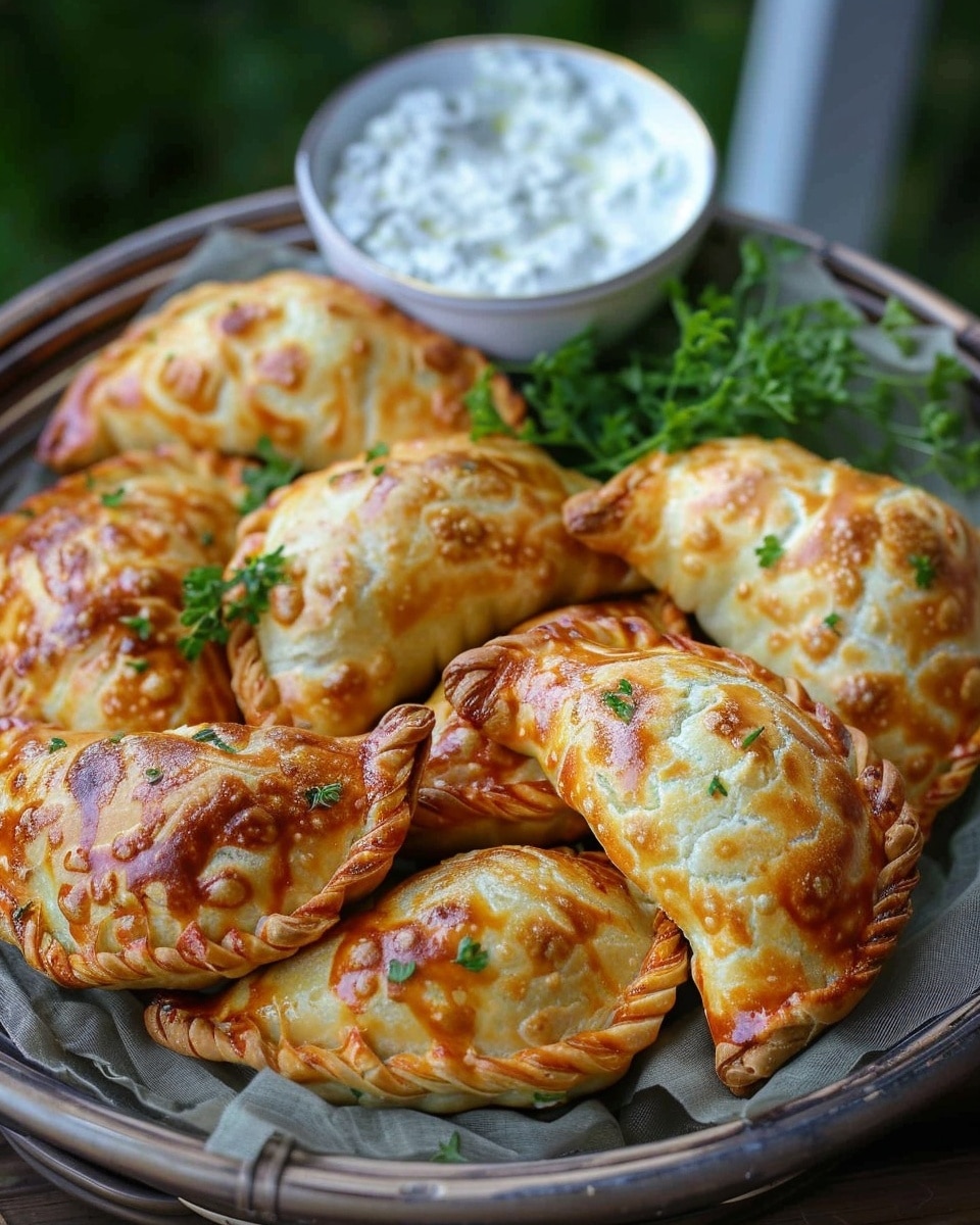 Baked Lamb Empanadas