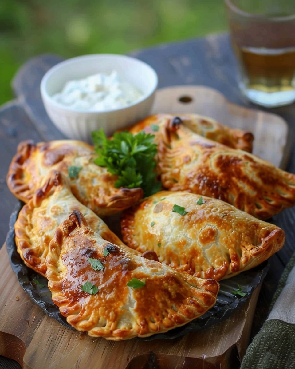Baked Lamb Empanadas
