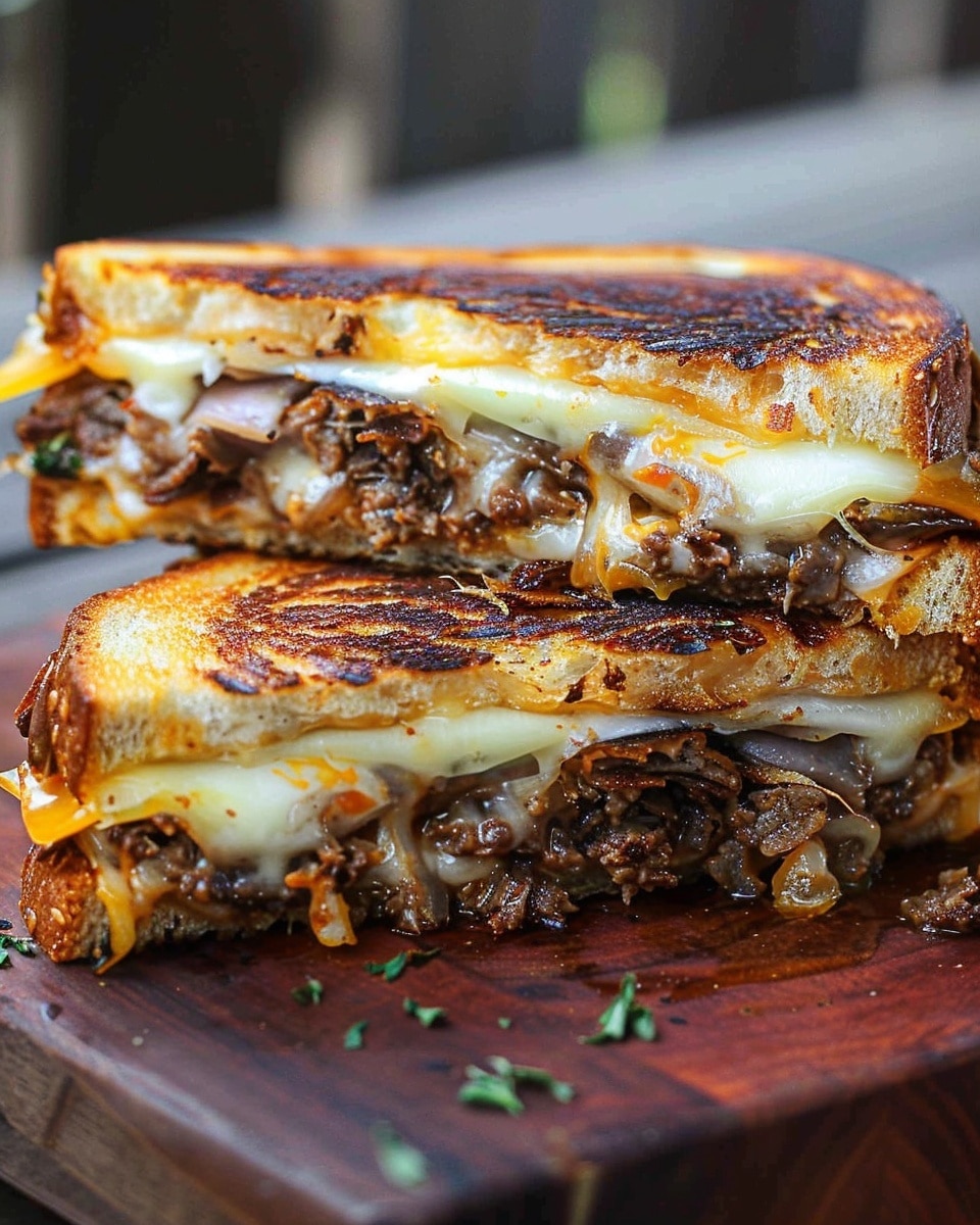 Birria Grilled Cheese Sandwich