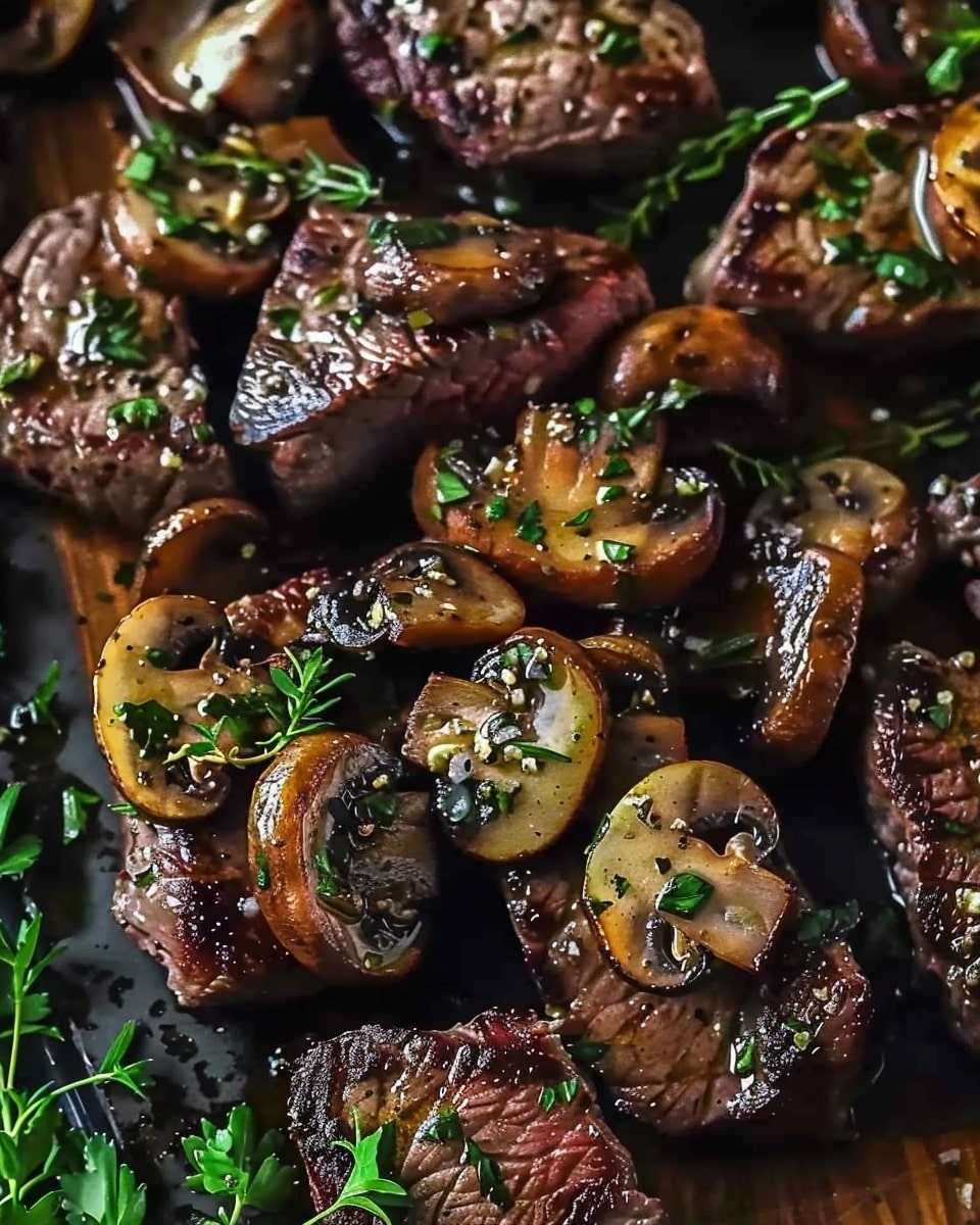 Cajun Butter Steak Bites with Mushrooms: An Incredible 7-Step Recipe
