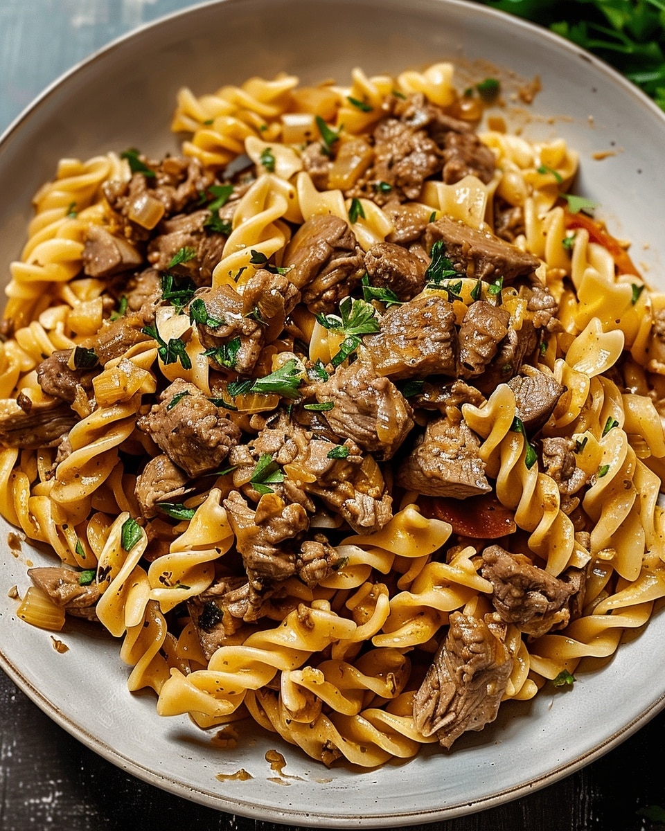 Chicken Beef Pasta