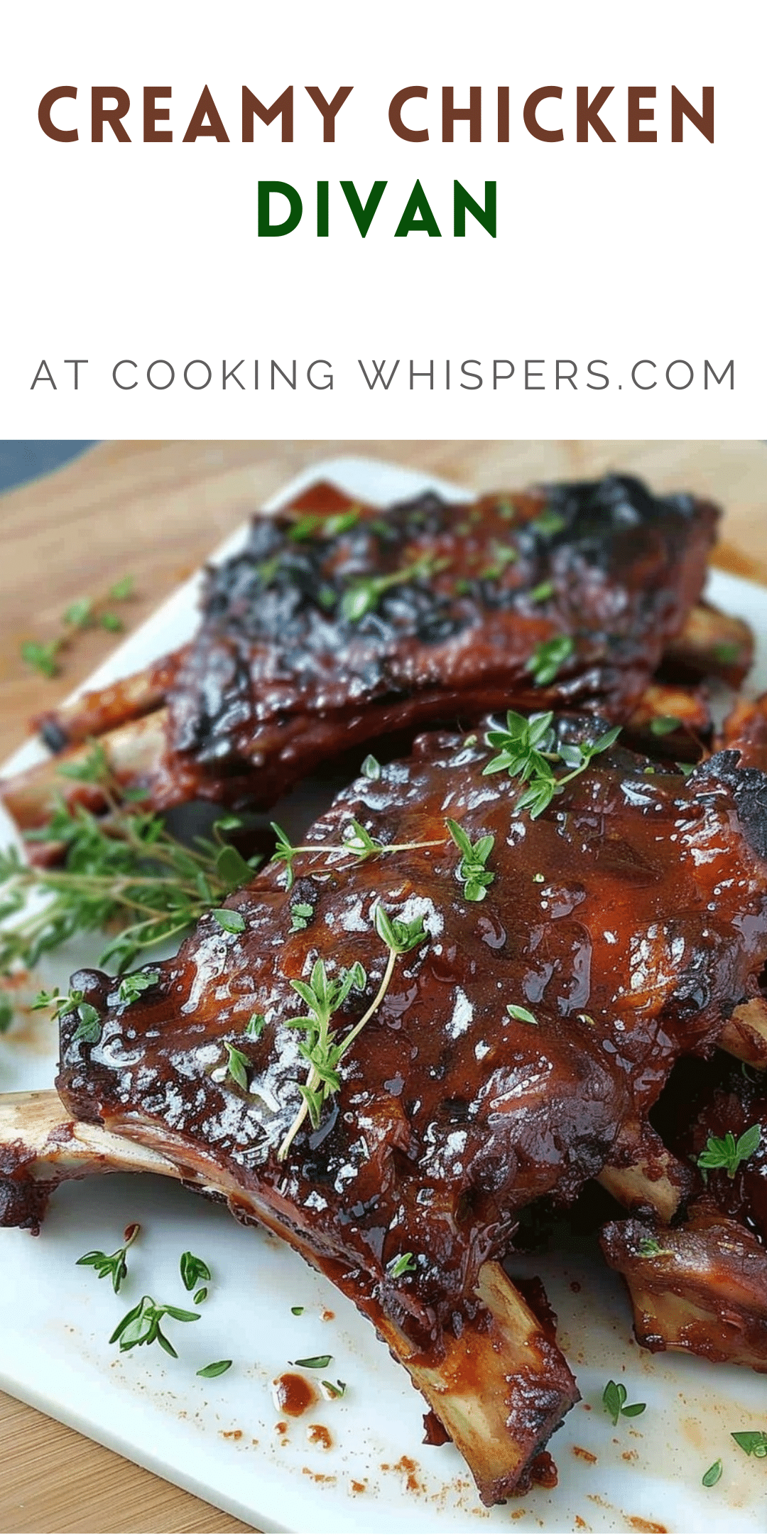 Creamy Chicken Divan