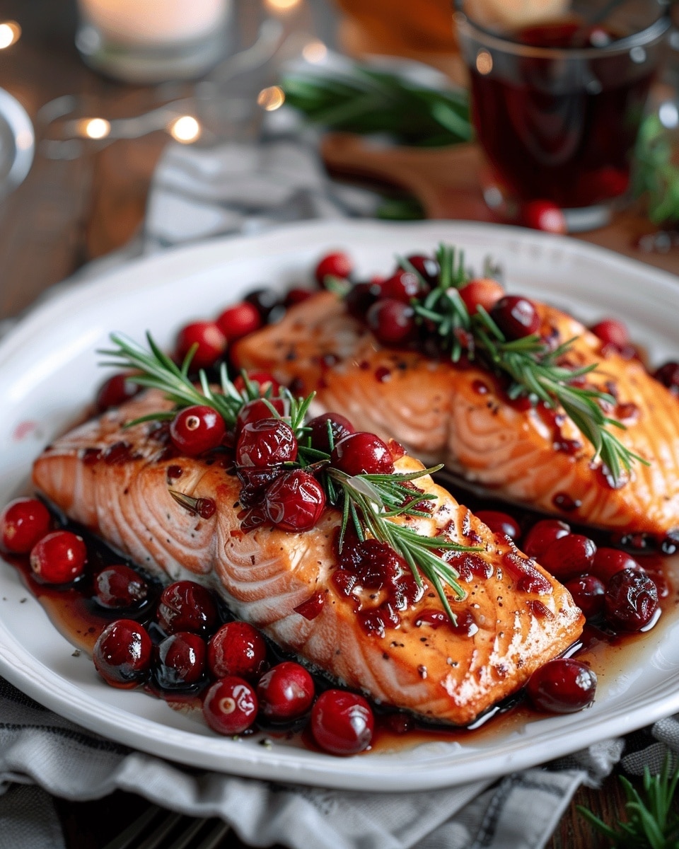 Cranberry Salmon Recipe