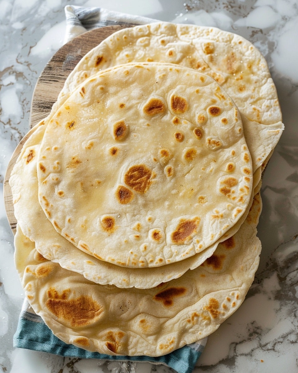Easy Sourdough Tortillas