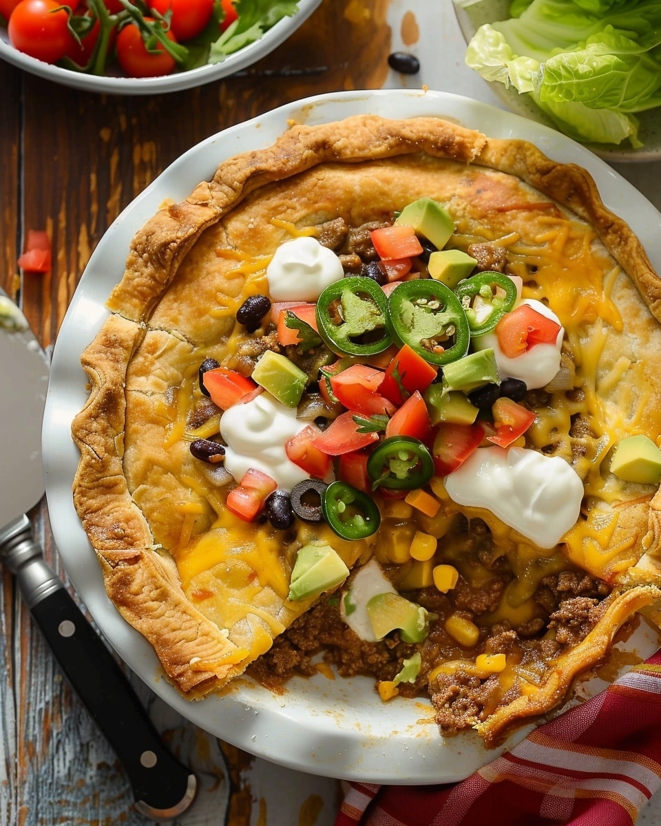 Easy Taco Pie Recipe