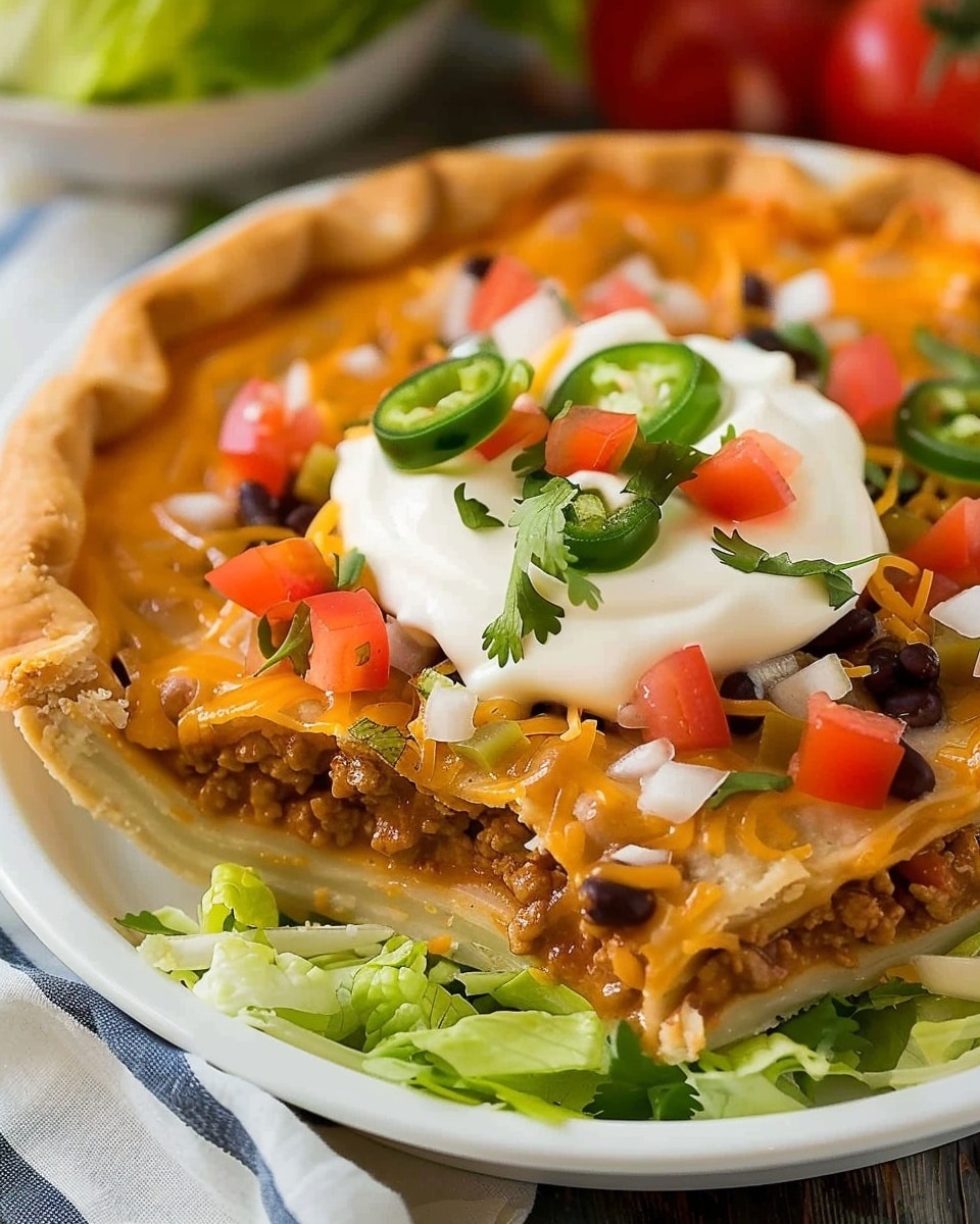 Easy Taco Pie Recipe