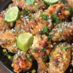 Elote Style Chicken Wings