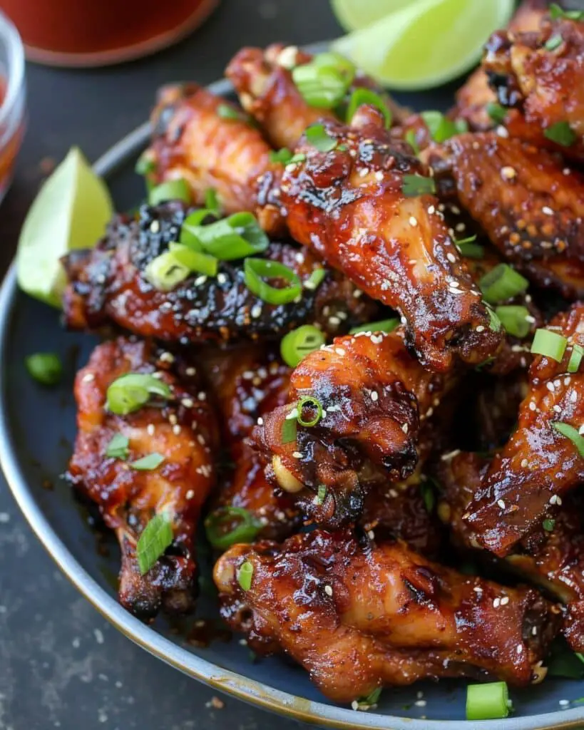Honey Garlic Chili Fried Wings