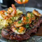 Hot Honey Steak and Shrimp