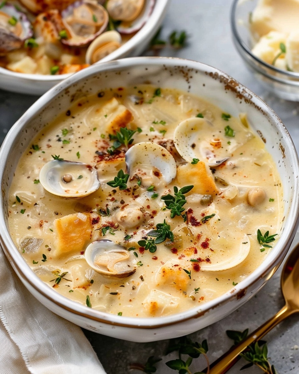 Instant Pot Clam Chowder