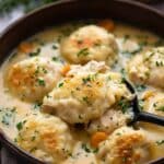Keto Chicken & Dumplings
