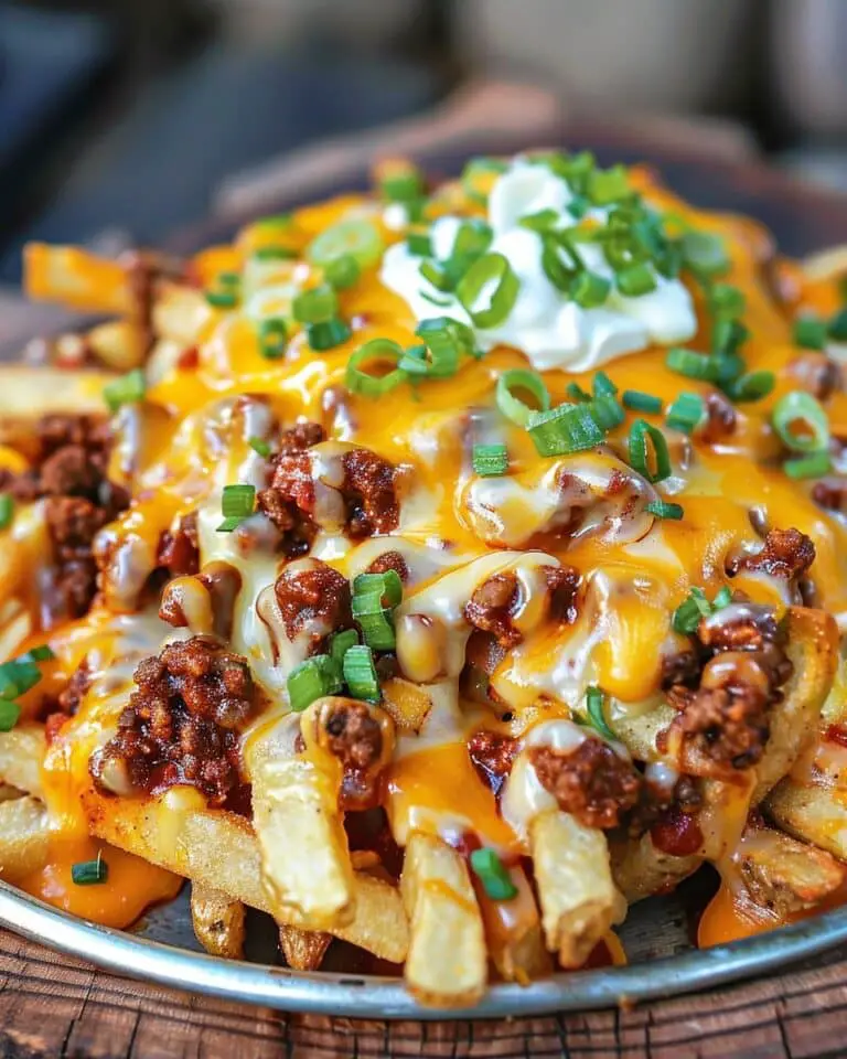 Loaded Chili Cheese Fries