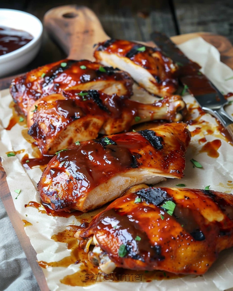 Oven Roasted BBQ Chicken