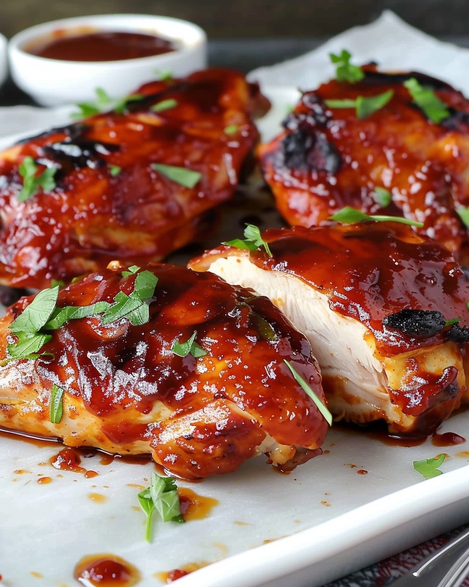 Oven Roasted BBQ Chicken