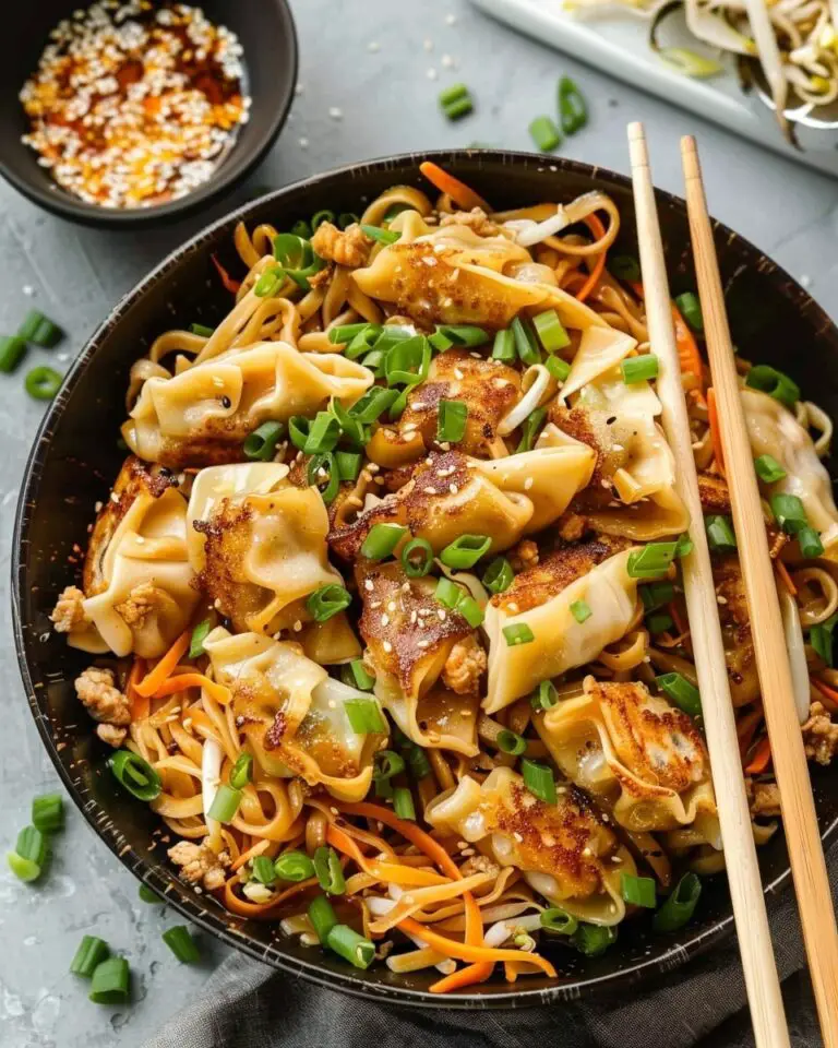 Potsticker Noodle Bowl