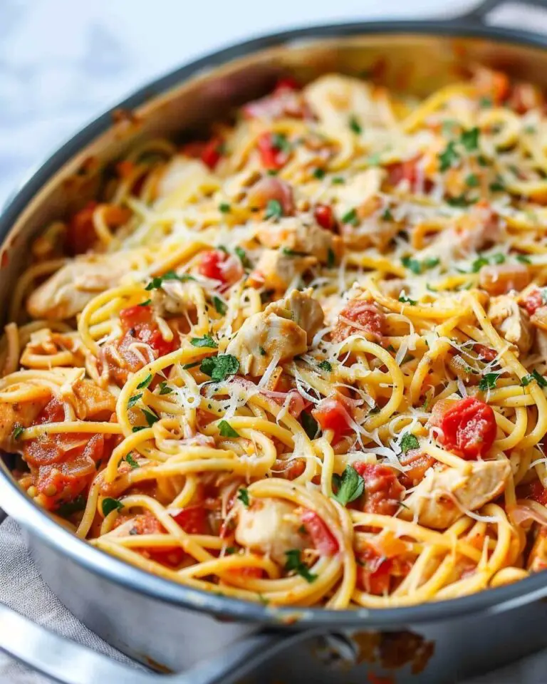 Quick One-Pot Chicken Spaghetti