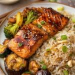 Salmon Hibachi Meal
