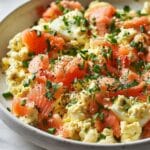 Smoked Salmon Egg Scramble Recipe