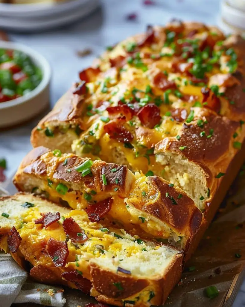 Stuffed Breakfast Loaf