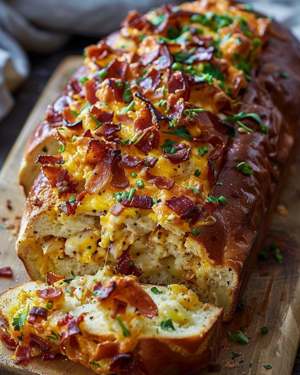Stuffed Breakfast Loaf