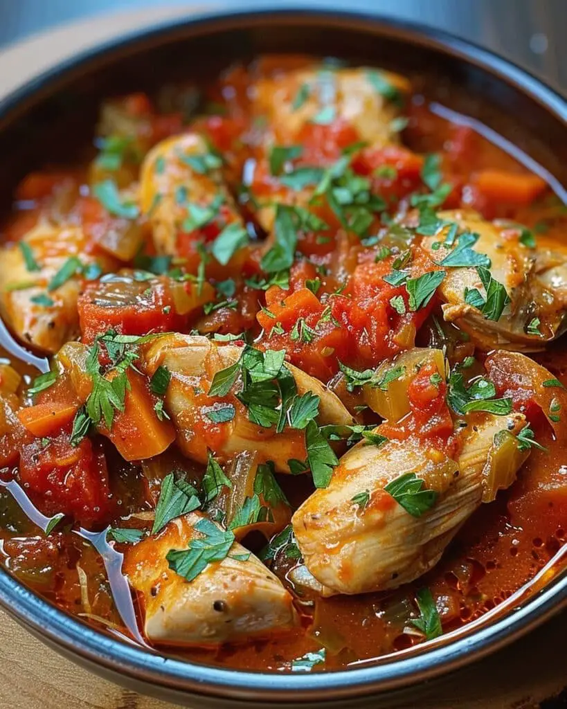 Tavuk Sote (Turkish Chicken Stew)