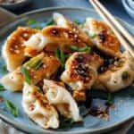 Tofu and Kimchi Dumplings
