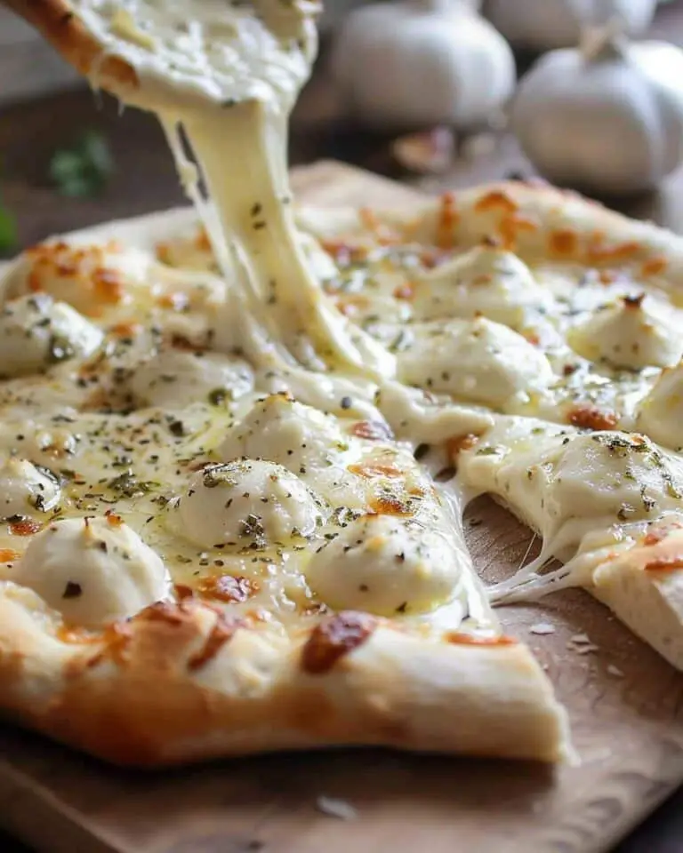 White Garlic Pizza Sauce – Creamy & Perfect for Homemade Pizza