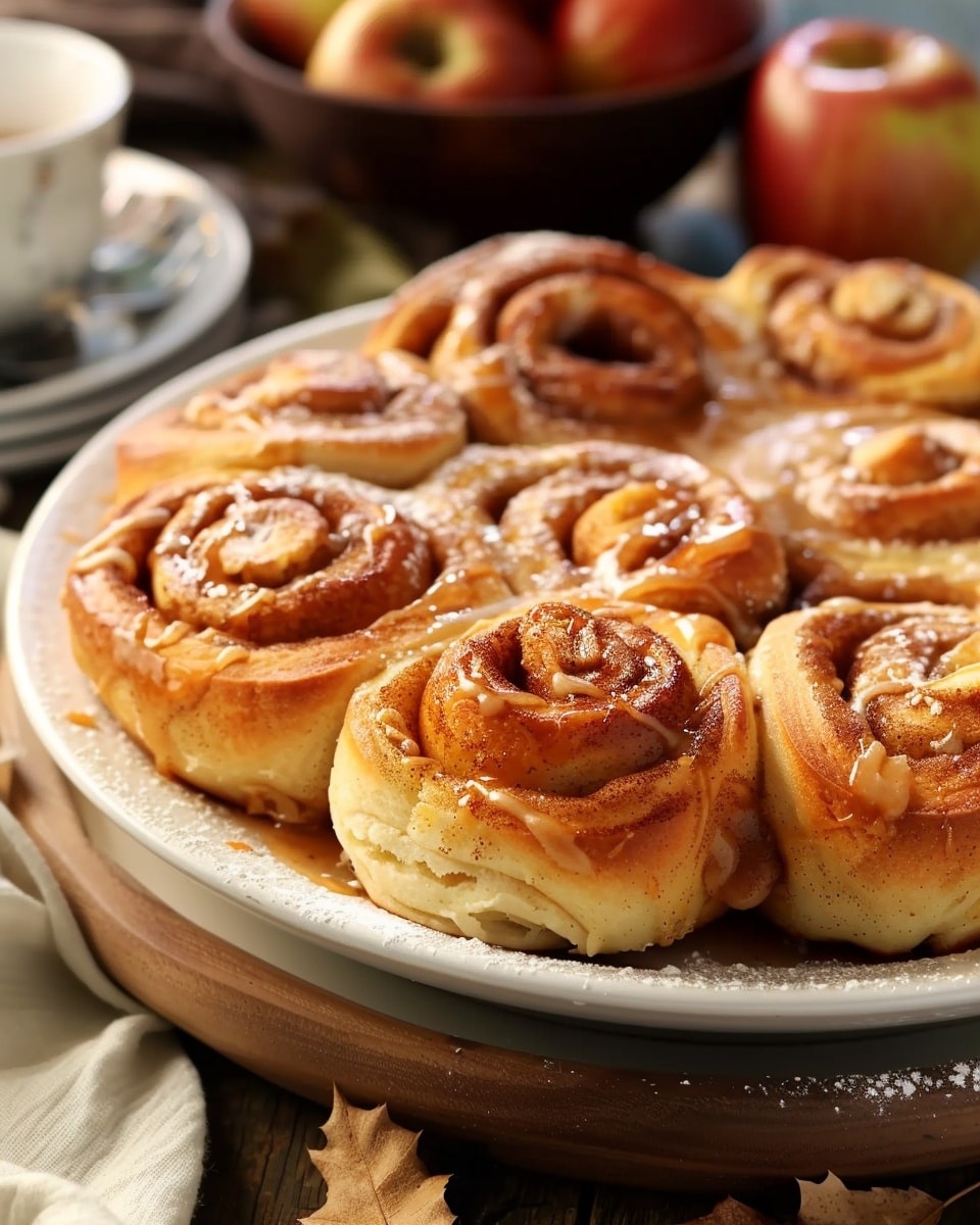 Brioche Cinnamon Rolls with Apples: Perfect Weekend Treat