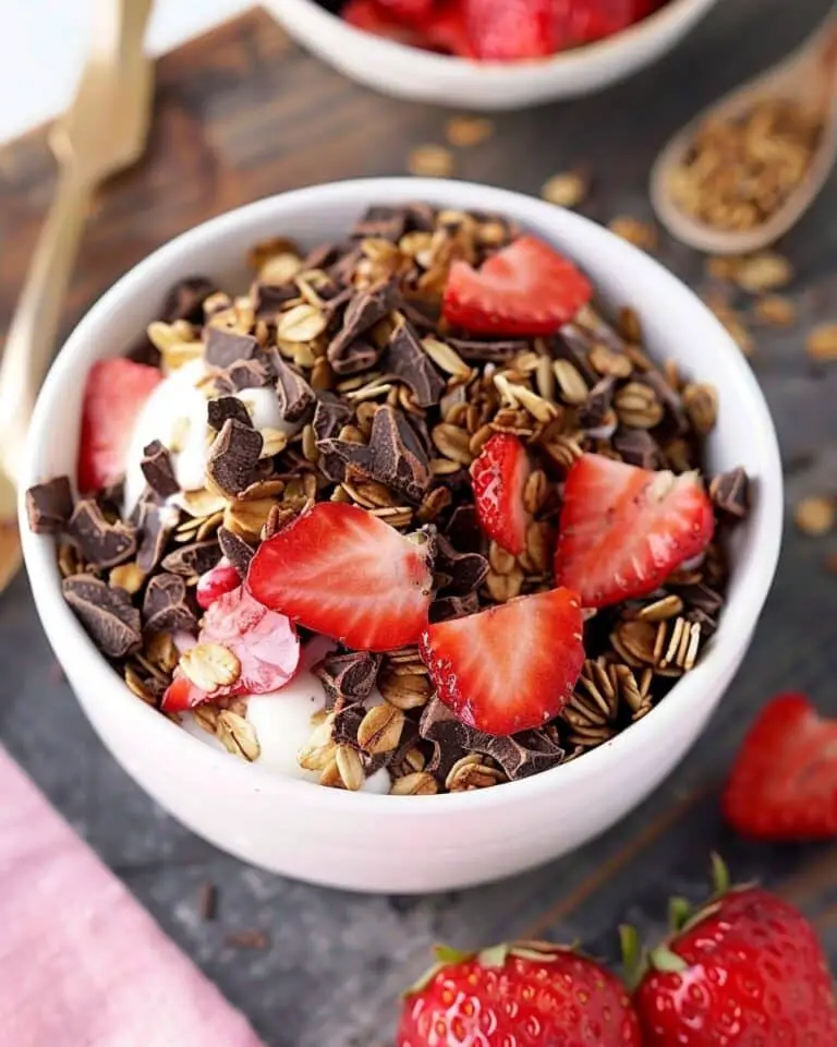 Chocolate Covered Strawberry Granola