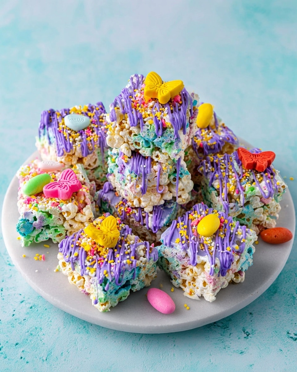 Colorful Popcorn Bars