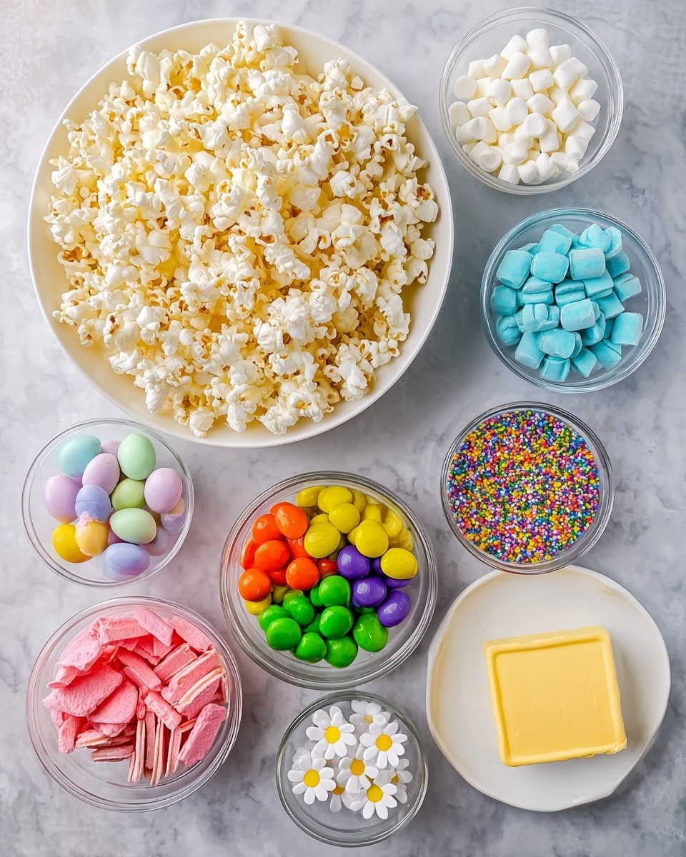 Colorful Popcorn Bars