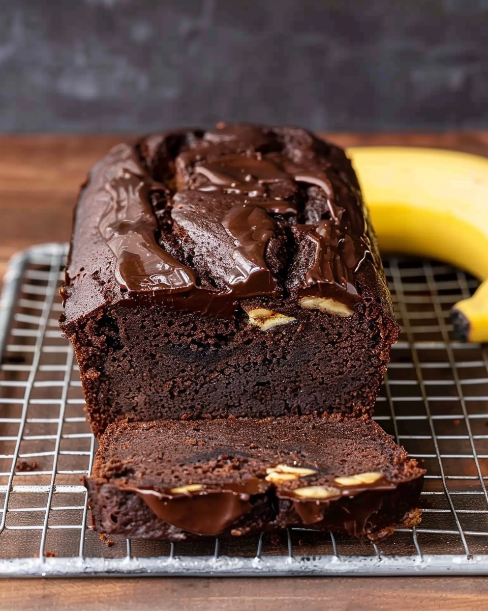 Double Chocolate Banana Bread