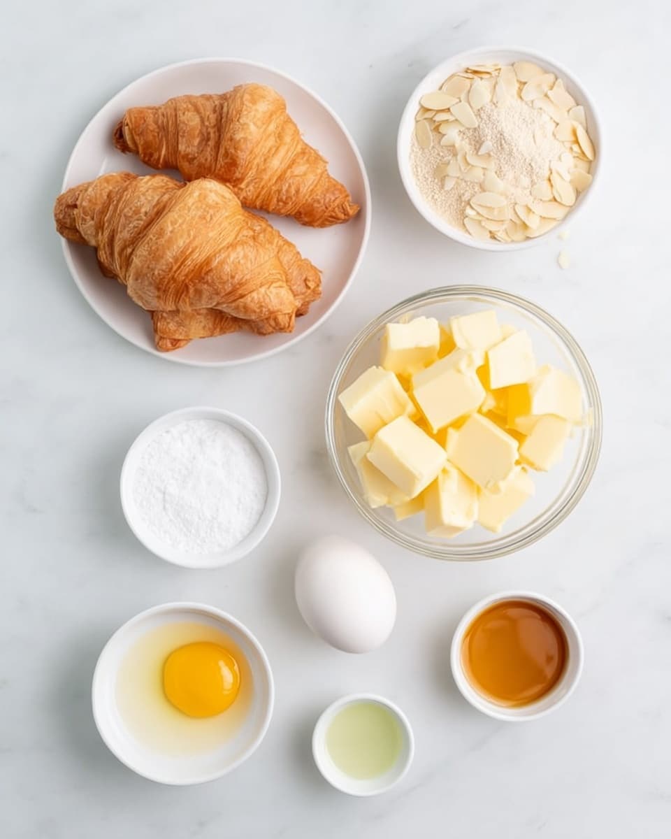 Easy Almond Croissants